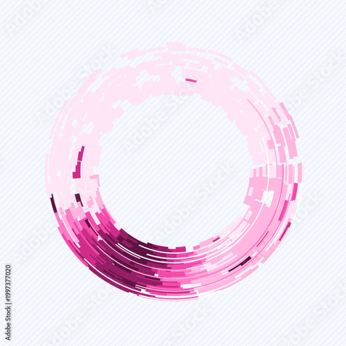 Digital Concentric Segment Circle