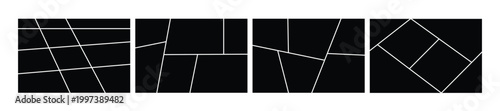 Foto Creative vector Template Collage