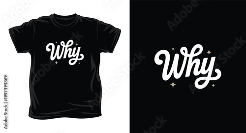 Black t-shirt with 24/7 clock logo design