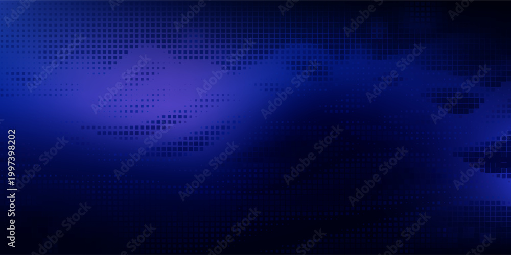 Obraz premium Digital Big Data Flow Particles Bokeh. AI Artificial Intelligence Technology and Machine Deep Learning Concept. Smooth Sound Wave Audio Visualization. Tech Art Science Presentation Vector.