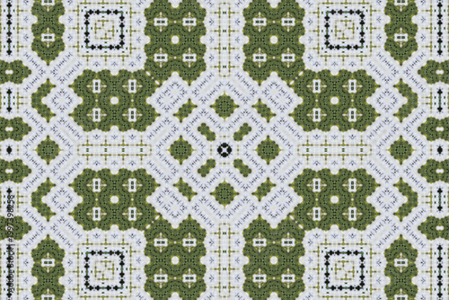 Seamless, Geometric And Symmetric Pattern Design