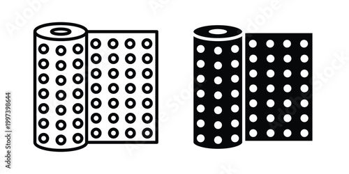 Bubble wrap icon - vector illustration eps10