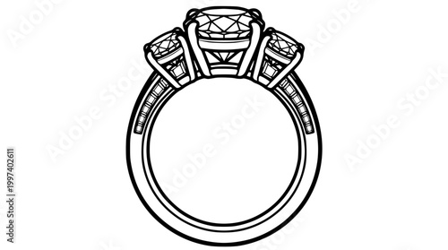 Art Deco Marquis Solitaire Ring Design