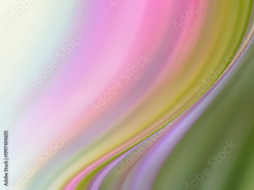 abstract vivid green and pink beauty light background. fresh flare growing colorful effect design. Colorful Rainbow backdrop Smooth Texture Graphic wallpaper