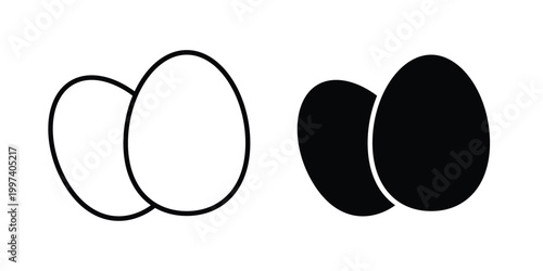 eggs icon - vector illustration eps10