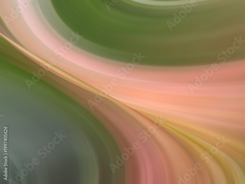 abstract vivid green and orange beauty light background. fresh flare growing colorful effect design. Colorful Rainbow backdrop Smooth Texture Graphic wallpaper