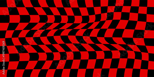 checkered red black pattern for transparent background, check tile square black white pattern