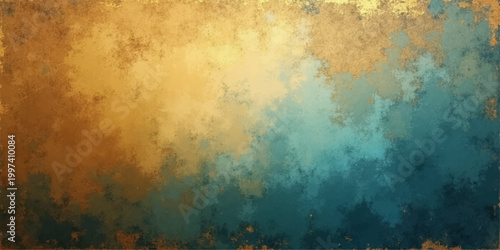 Aged vintage wallpaper design featuring a dirty brown and orange grunge texture on an old rusty metal background with a grungy paint pattern and light fire art illustration backdrop