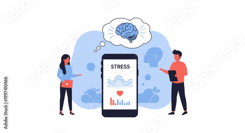 Digital Stress Management App: Tracking Mental Health & Well-being with Mobile Technology