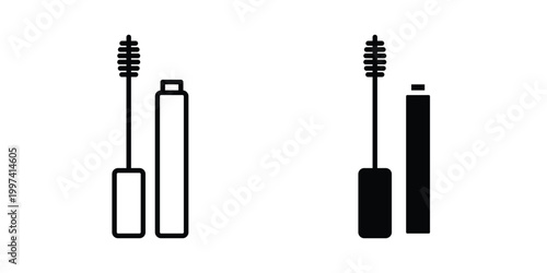 Mascara brush icon - vector illustration eps10