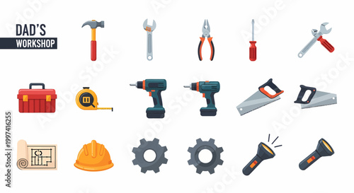 Collection of various hand tools.