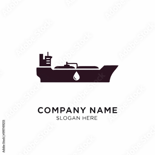 Oil Tanker Ship Maritime Transport Vessel.