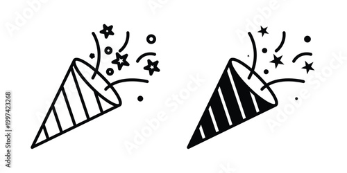 party icon - vector illustration eps10