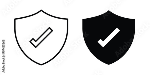 Protected icon - vector illustration eps10