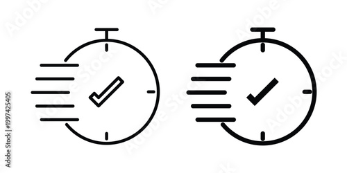 Quick service icon - vector illustration eps10