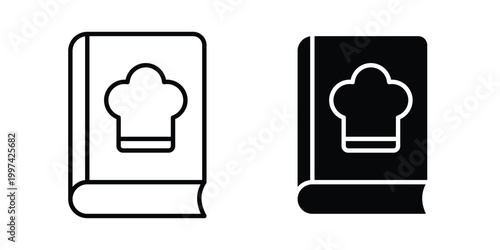 Recipe book icon - vector illustration eps10