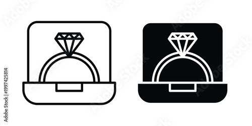 Ring icon - vector illustration eps10