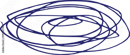 Scribble vector pen doodle hand drawn messy tangled lines