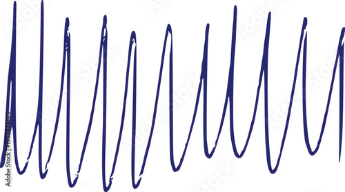 Scribble vector pen doodle hand drawn messy tangled lines