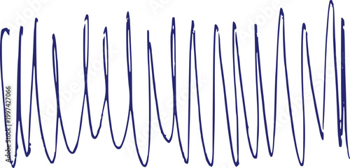 Scribble vector pen doodle hand drawn messy tangled lines