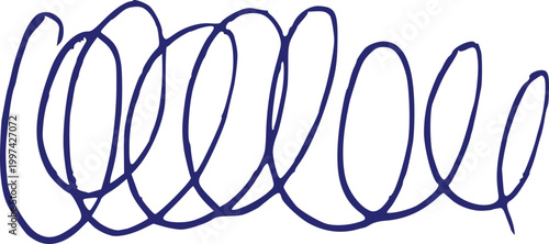 Scribble vector pen doodle hand drawn messy tangled lines