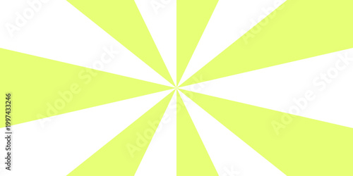 Sunbeam sunrise burst illustration with spiral sunray and striped pattern. Vintage beam sunburst texture and Classic vintage sun rays pattern. Yellow sunburst twist pattern background.