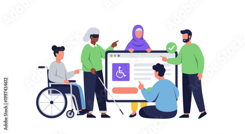 Inclusive Design Team Collaborates on Digital Accessibility and User Experience with Diverse Perspectives