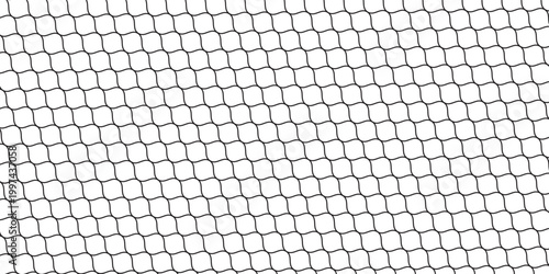 Wire mesh fence isolated on white background