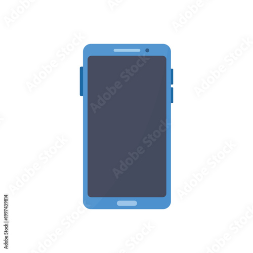 A portable smart mobile phone device with a blank touch screen display for cellular communication and business technology