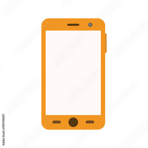 A portable smart mobile phone device with a blank touch screen display for cellular communication and business technology