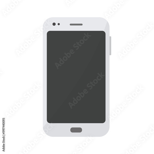 A portable smart mobile phone device with a blank touch screen display for cellular communication and business technology