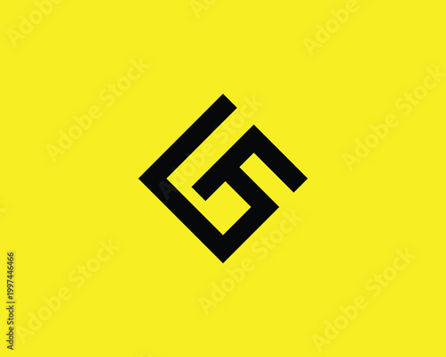 GF Logo Design. GF