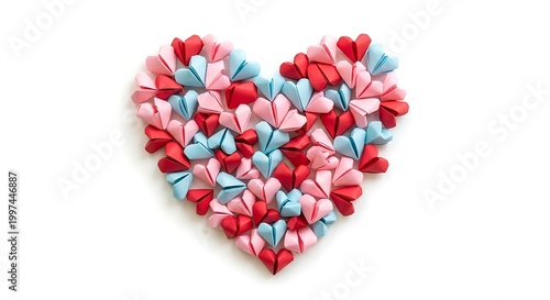 Colorful candy heart shaped sweets.