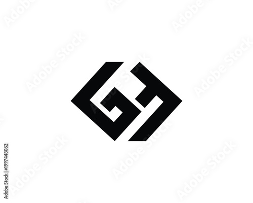 GF Logo Design. GF