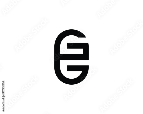 GG Logo Design. GG