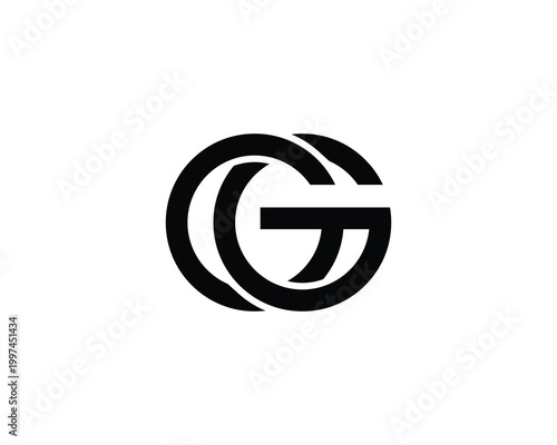 GG Logo Design. GG