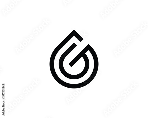 GG Logo Design. GG
