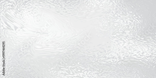 Silver foil background with grainy texture. Frost glass, chrome rough metal, effect foil paper, glitter glossy surface. Gray hologram gradient noise bg. Vector realistic illustration