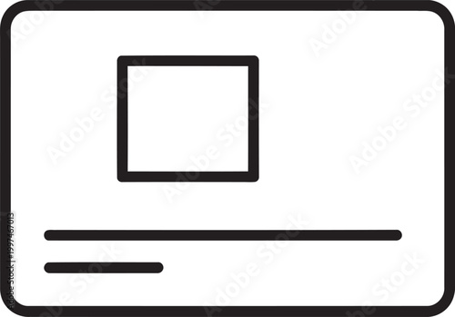 Minimalist smartphone with blank screen and sleek design Vector