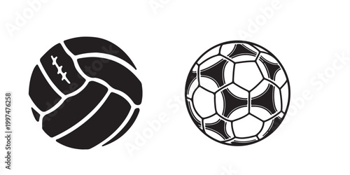 A 3d illustration of a round leather football soccer ball equipment isolated on a white background for sports activity and team game fun