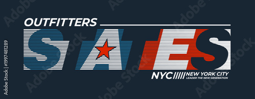 Modern and stylish typography slogan. Colorful abstract design vector illustration for print t shirt, typography, apparels, background, poster, banners and other uses.