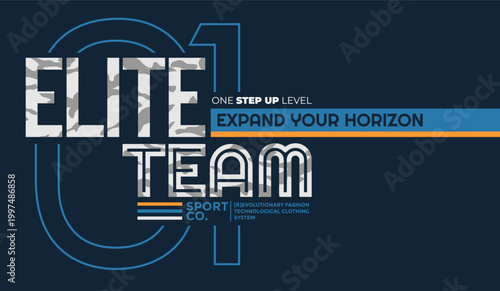 Modern and stylish typography slogan. Colorful abstract design vector illustration for print t shirt, typography, apparels, background, poster, banners and other uses.