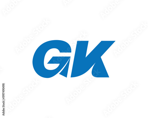 Free Download GK Logo Design. GK - GFXLoad