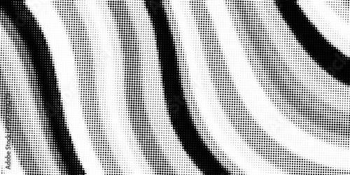 Black halftone dots create a smooth gradient fading upward into a white background, forming a clean abstract texture.