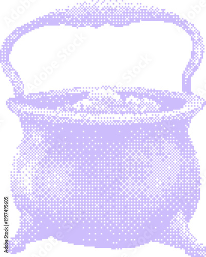 Ornate cauldron filled with coins during St. Patrick's Day celebration