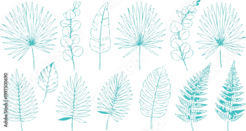 Vintage seamless floral pattern featuring a vector art illustration of delicate bird silhouettes and elegant plant leaves sketched with a fine pen