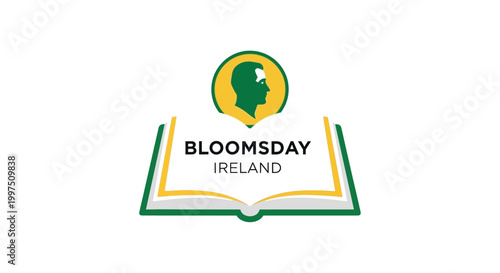 Bloomsday Ireland Logo Design.