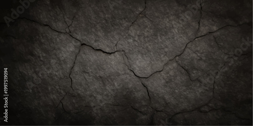 Dark vintage old wood texture background with cracked rough surface and aged grunge design
