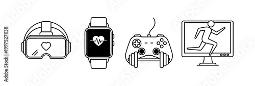 Seamless integration of modern digital technology into daily life, offering advanced tools for immersive entertainment, personal fitness tracking, and interactive gaming experiences