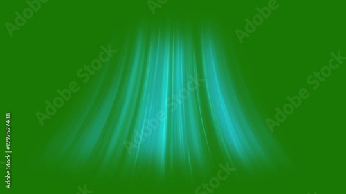 Cold Air Flow From Air Conditioner Animation green screen background. Ideal for energy efficiency, climate control, and refreshing airflow visuals.